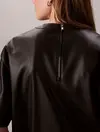 Faux Leather T-shirt, UB1