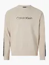 Calvin Klein PW - Pullover Erkek Krem Sweatshirt