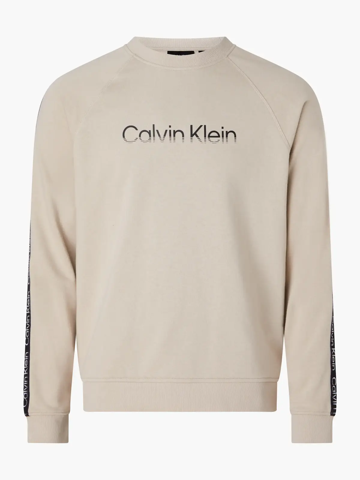 Calvin Klein PW - Pullover Erkek Krem Sweatshirt