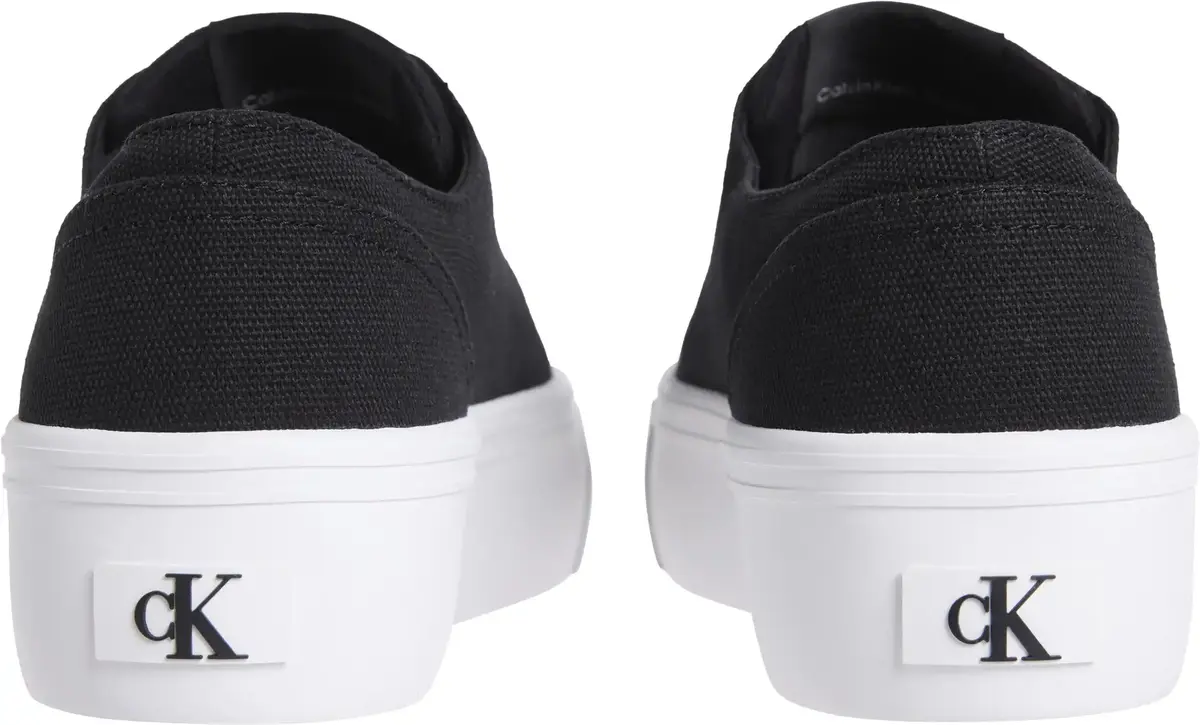 Calvin Klein Siyah / Beyaz Kadın Spor Ayakkabı & Sneaker