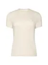 Calvin Klein SS MONOGRAM CREW TEE, P4P, XS Krem Kadın T-Shirt