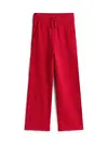 Tommy Hilfiger Sequin Wide Leg Drawstring Trousers Kırmızı Kız Çocuk Pantolon
