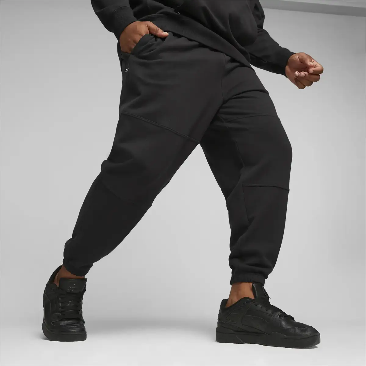 Puma DOWNTOWN Sweatpants Siyah Erkek Eşofman Altı