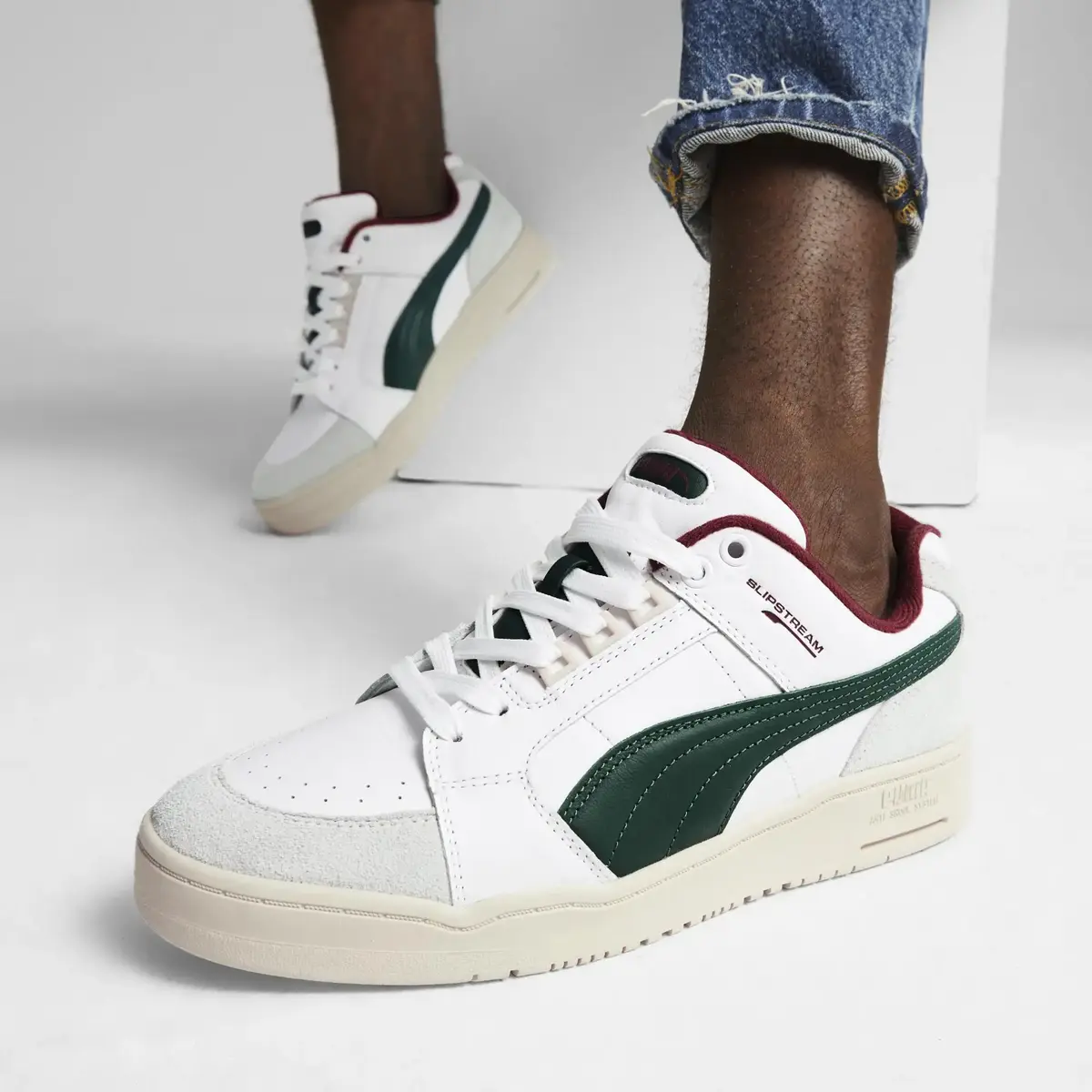 Puma Slipstream Lo Retro Beyaz Unisex Günlük Spor Ayakkabı