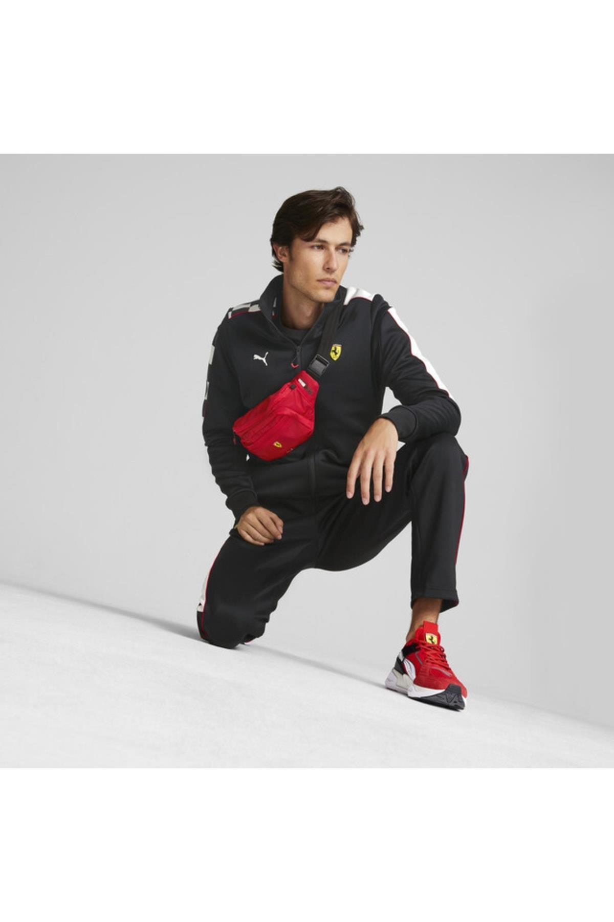 Puma Ferrari Sptwr Race Waist Bag Kırmızı Unisex Bel Çantası