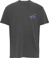 Tommy Hilfiger TJM RLX FADED GRAPHI, BDS Siyah Erkek T-Shirt & Polo