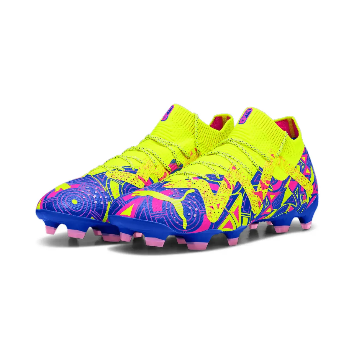 Puma FUTURE ULTIMATE ENERGY FG/AG Mavi Erkek Krampon
