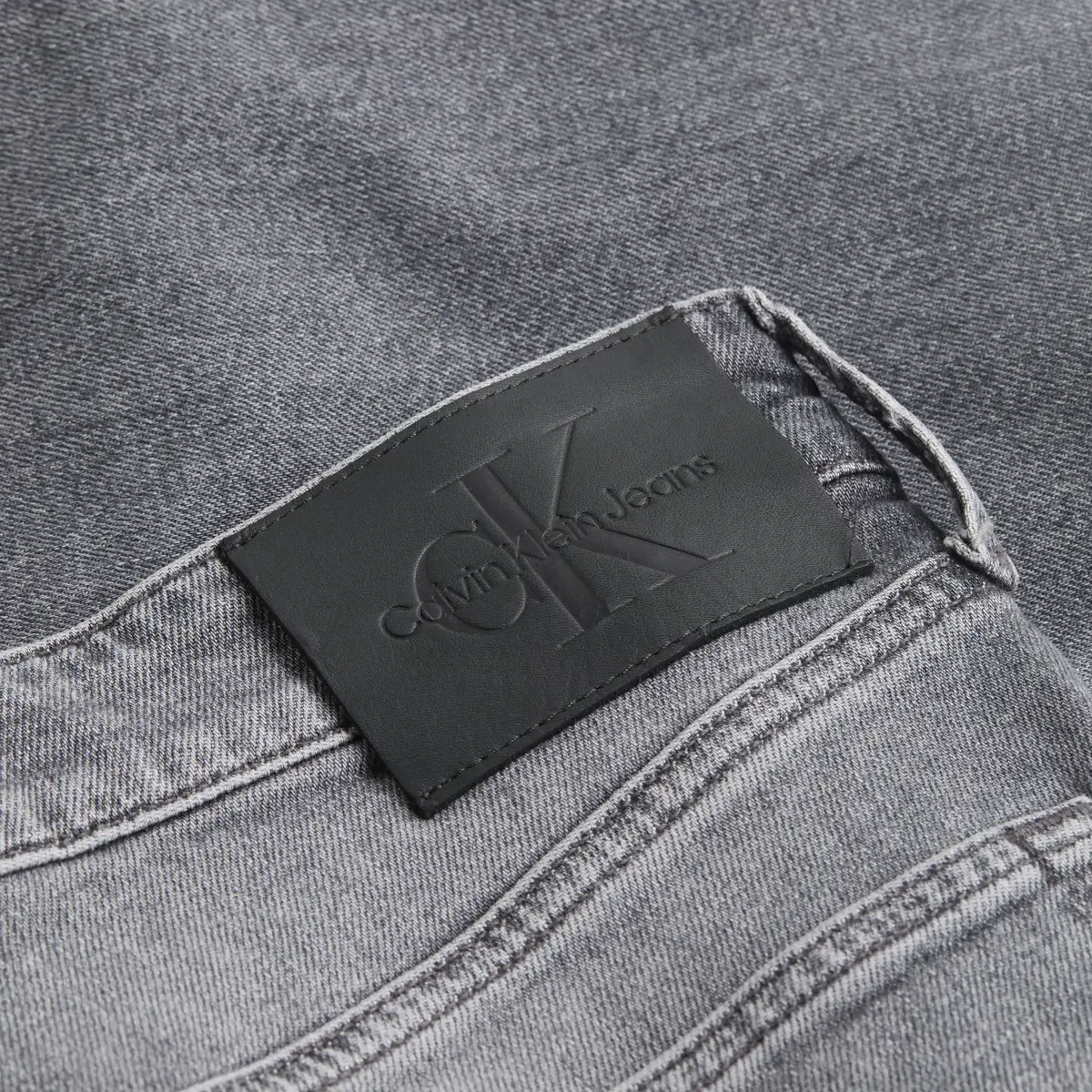 Calvin Klein SLIM TAPER, 1BZ Gri Erkek Jean Pantolon