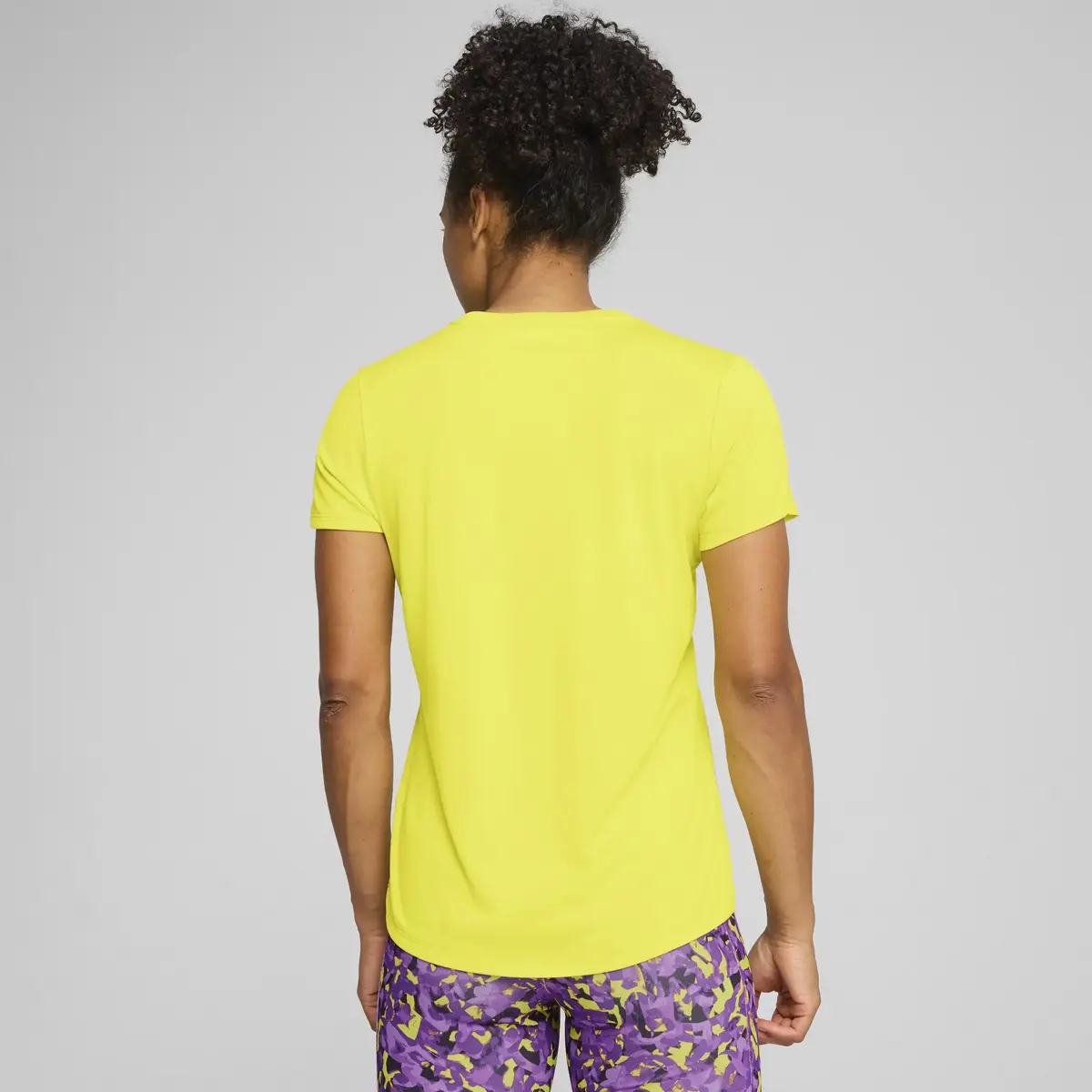 PUMA W TAD ESSENTIAL CREW TEE Sarı Kadın T-Shirt