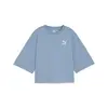 Puma BETTER CLASSICS Oversized Tee Mavi Kadın T-Shirt