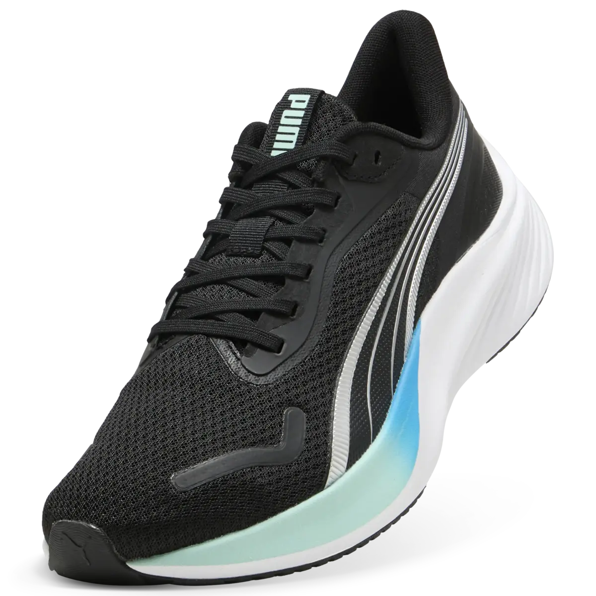 Puma Pounce Lite Siyah Erkek Yürüyüş ve Koşu Ayakkabısı