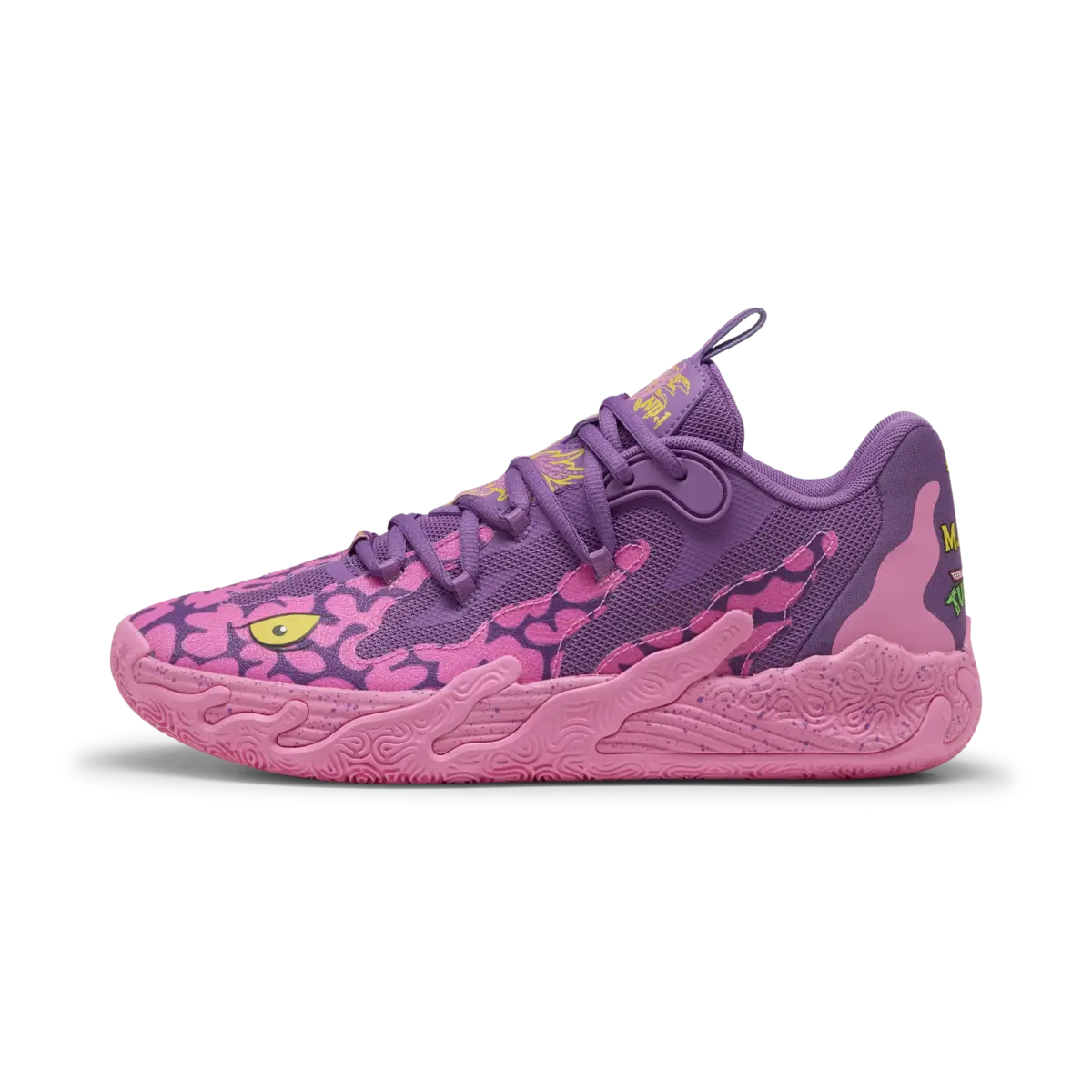 Puma MB.03 Lo TMNT Krang Mor Unisex Spor Ayakkabı