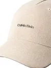 Calvin Klein CANVAS/PU STANDARD Bej Erkek Şapka