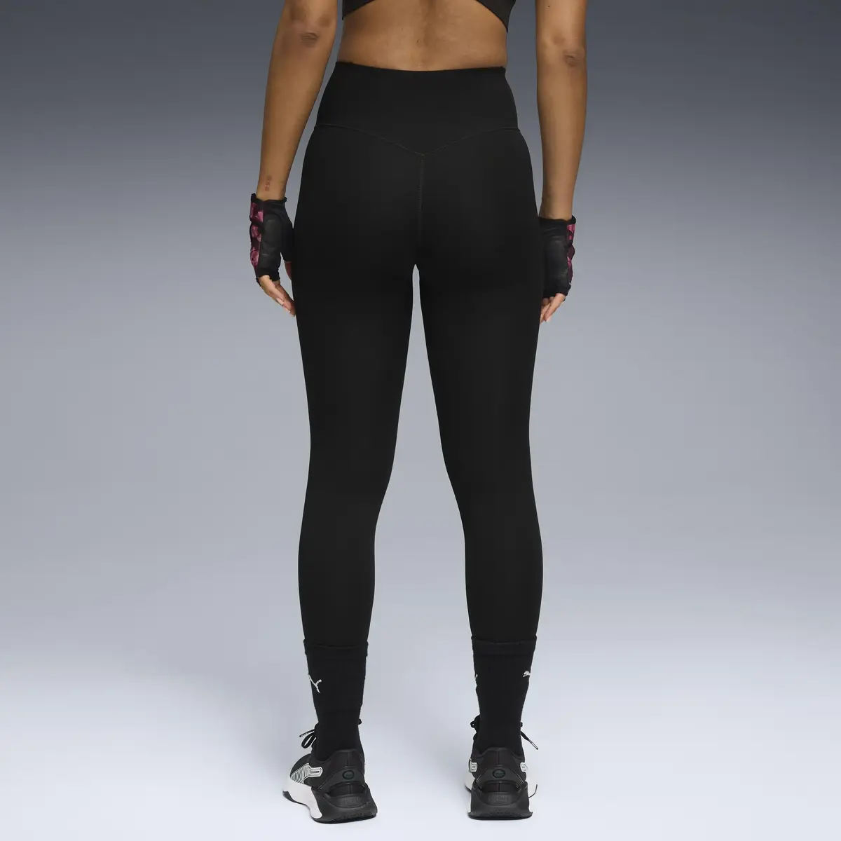 Puma W SHAPELUXE TIGHT Siyah Kadın Tayt
