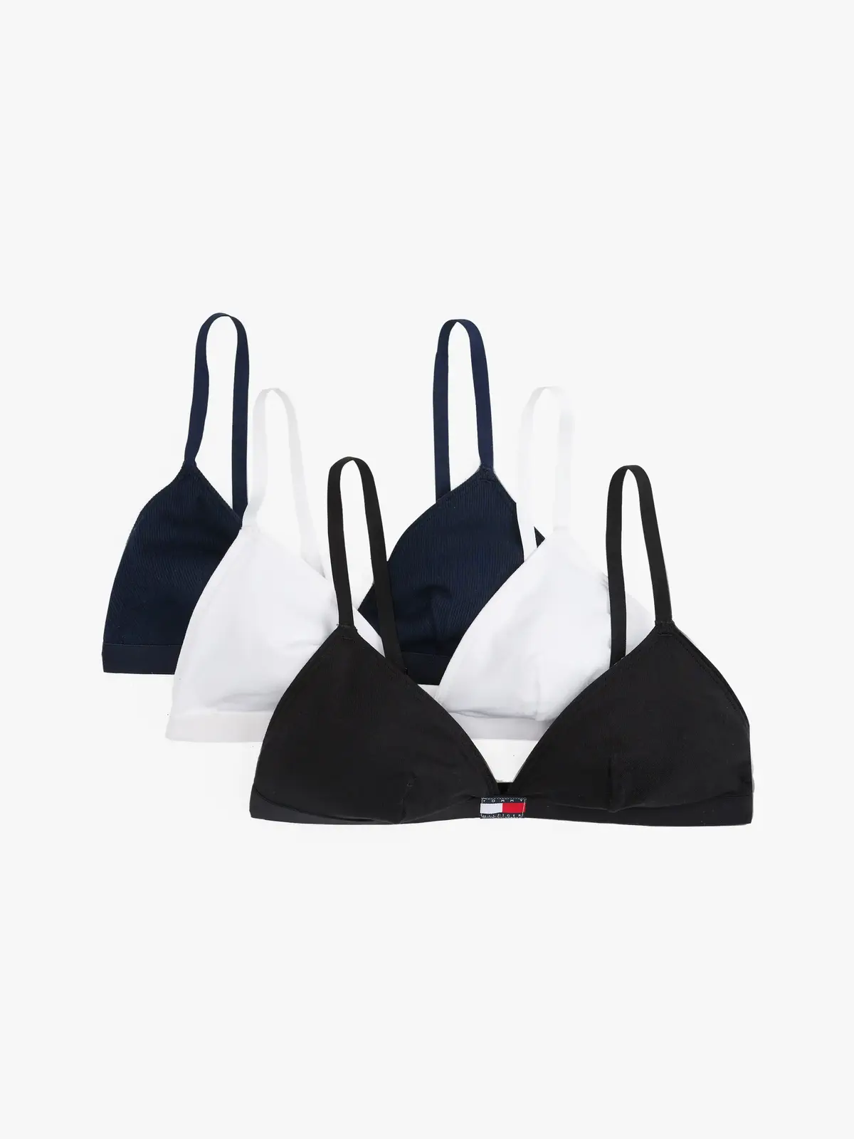 Tommy Hilfiger 3 PACK TRIANGLE, 0IE Beyaz Kadın Sütyen & Bralet