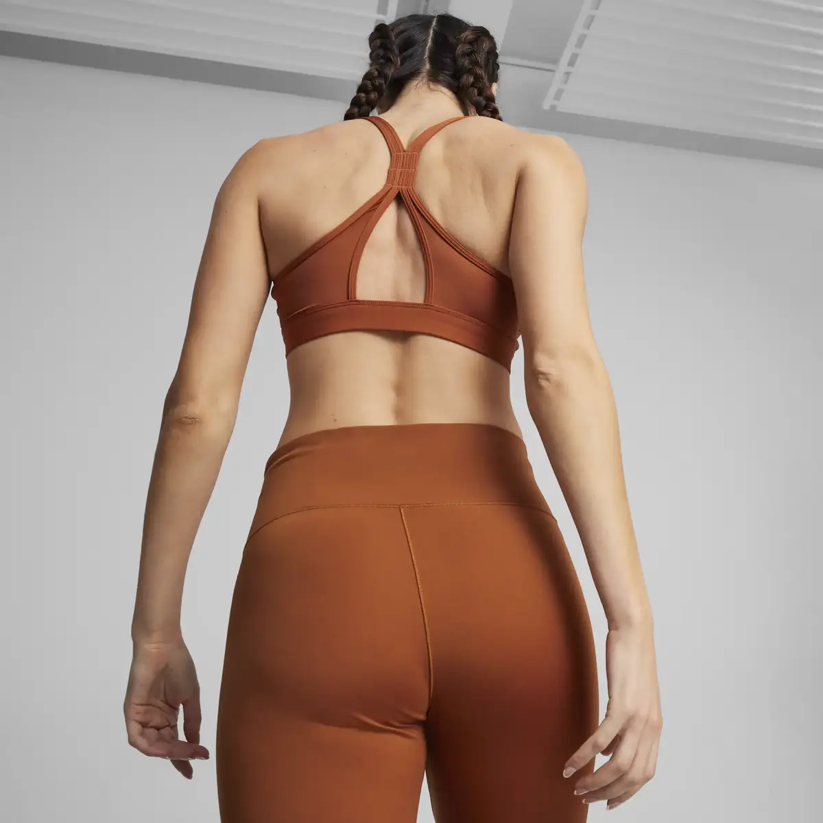 Puma 4KEEPS ULTRABARE STRAPPY BRA Kırmızı Kadın Sporcu Sütyeni