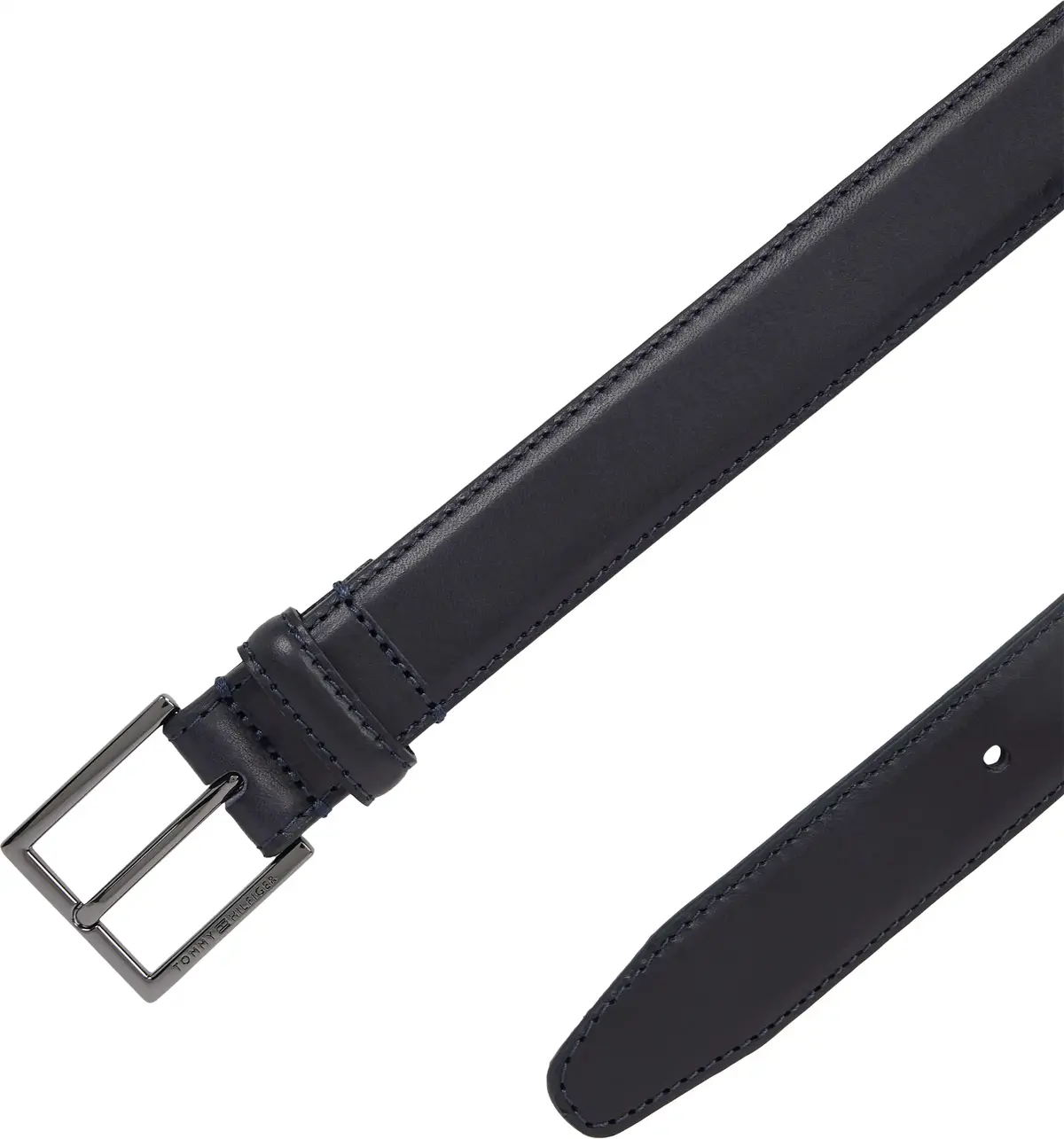 Tommy Hilfiger HUDSON LEATHER 3.0, DW6 Siyah Erkek Kemer