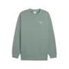 PUMA WARDROBE ESS Relaxed Crew Yeşil Erkek Sweatshirt