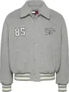Tommy Hilfiger TJC VARSITY JACKET, P6N Gri Erkek Ceket