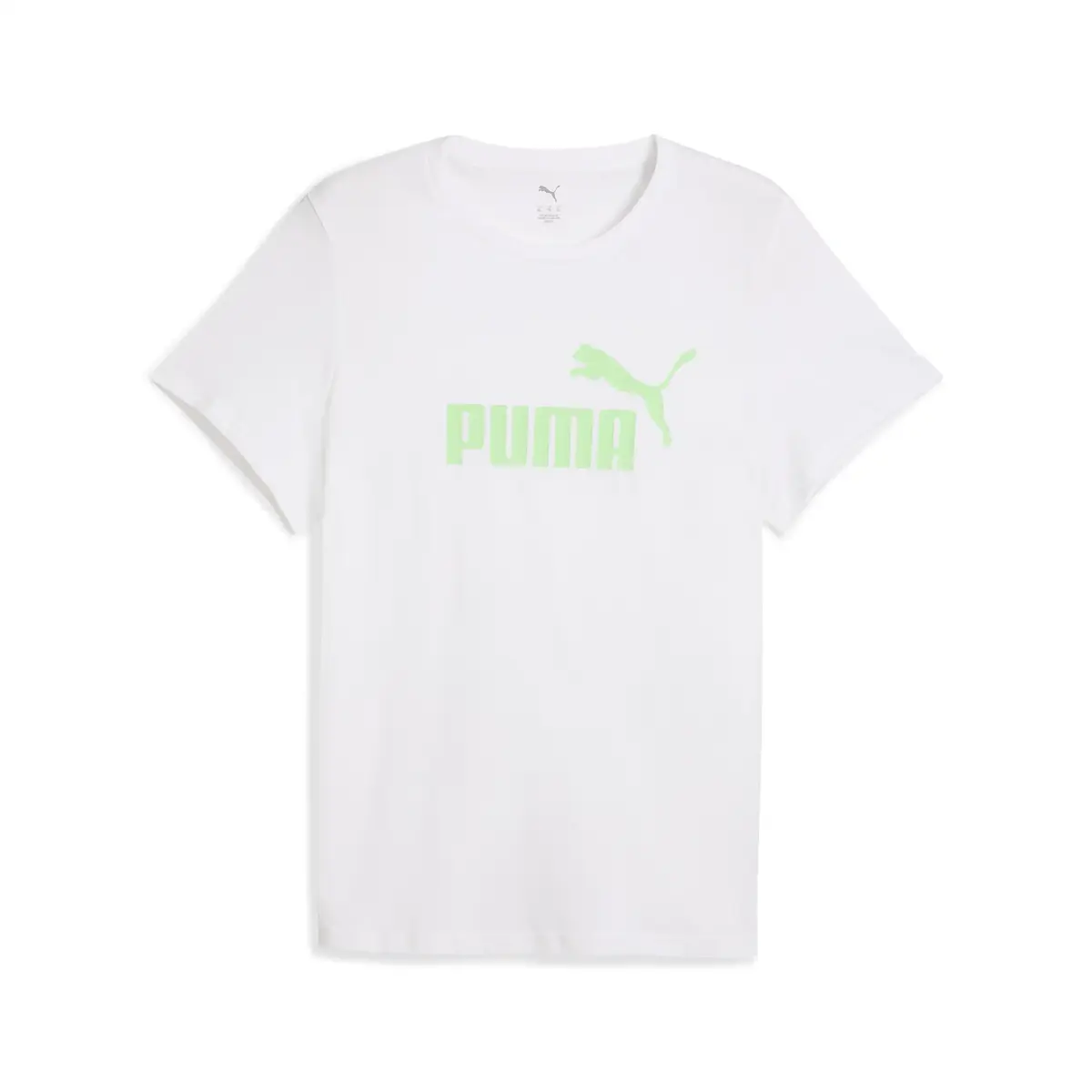 PUMA ESS No. 1 Logo Tee Beyaz Kadın T-Shirt