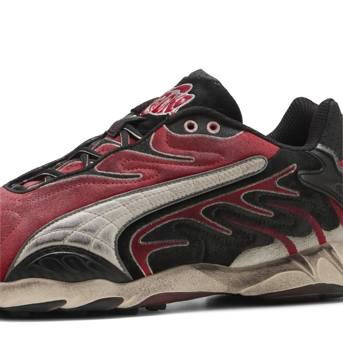 Puma A$AP ROCKY Inhale Distressed Kırmızı Erkek Spor Ayakkabı & Sneaker