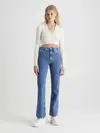 Calvin Klein AUTHENTIC BOOTCUT Kadın Mavi Kot Pantolon