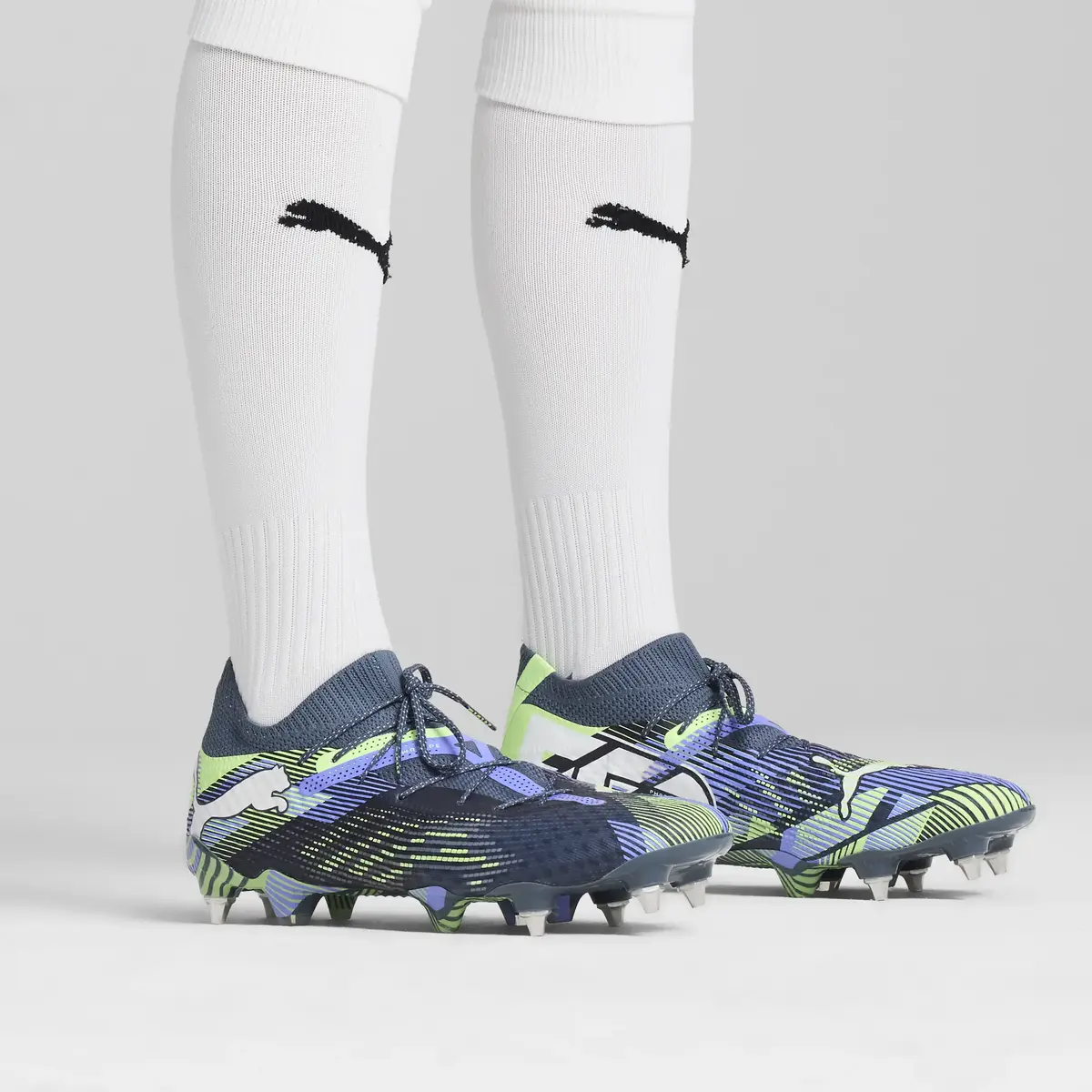Puma FUTURE 7 ULTIMATE MxSG Lacivert Unisex Krampon
