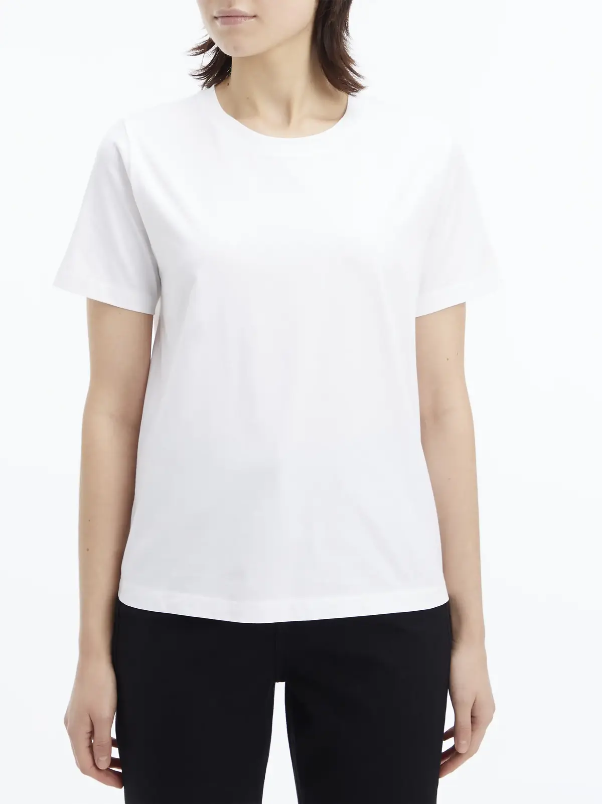 Calvin Klein Beyaz Kadın T-Shirt