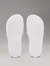 Calvin Klein SLIDE MONOGRAM WN, 01W Beyaz Kadın Terlik