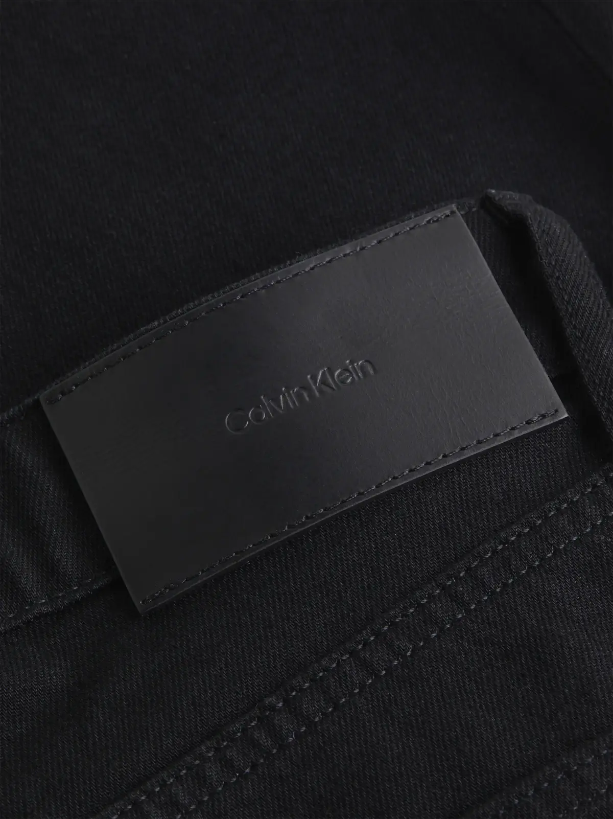 Calvin Klein SLIM FIT RINSE BLACK Erkek Antrasit Kot Pantolon