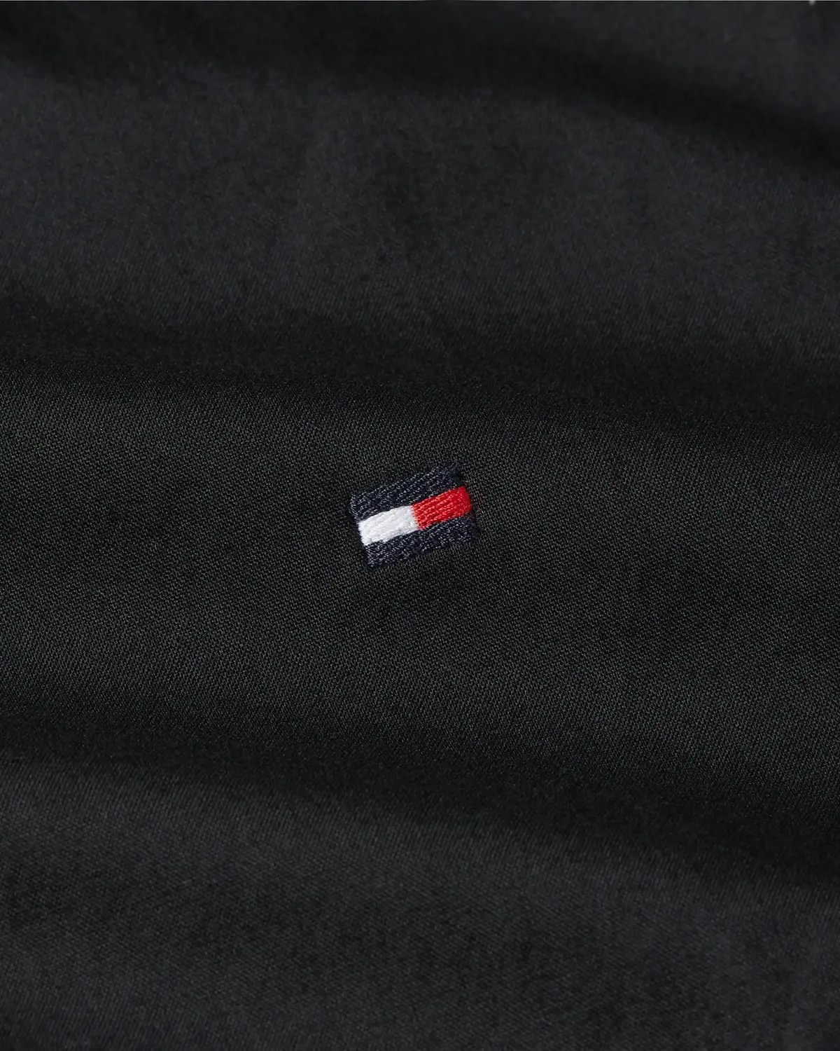 Tommy Hilfiger FLEX POPLIN KENT COL, BDS Siyah Erkek Gömlek