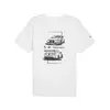 PUMA BMW MMS CAR GRAPHIC TEE 2 Beyaz Erkek T-Shirt