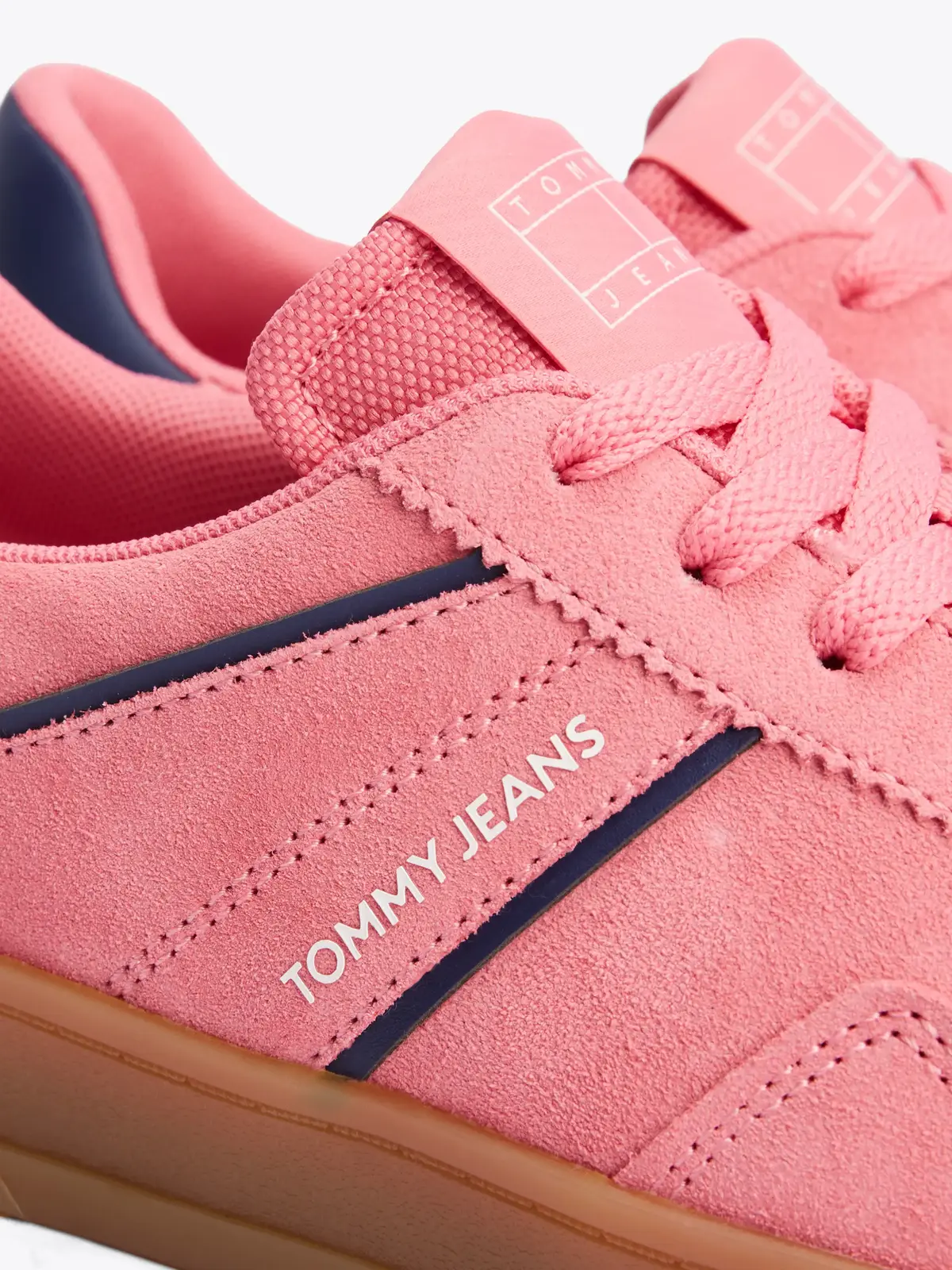 Tommy Hilfiger THE GREENWICH SUEDE, TIG Pembe Kadın Spor Ayakkabı & Sneaker