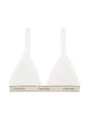 Calvin Klein UNLINED TRIANGLE Beyaz Astarsız Üçgen Sütyen