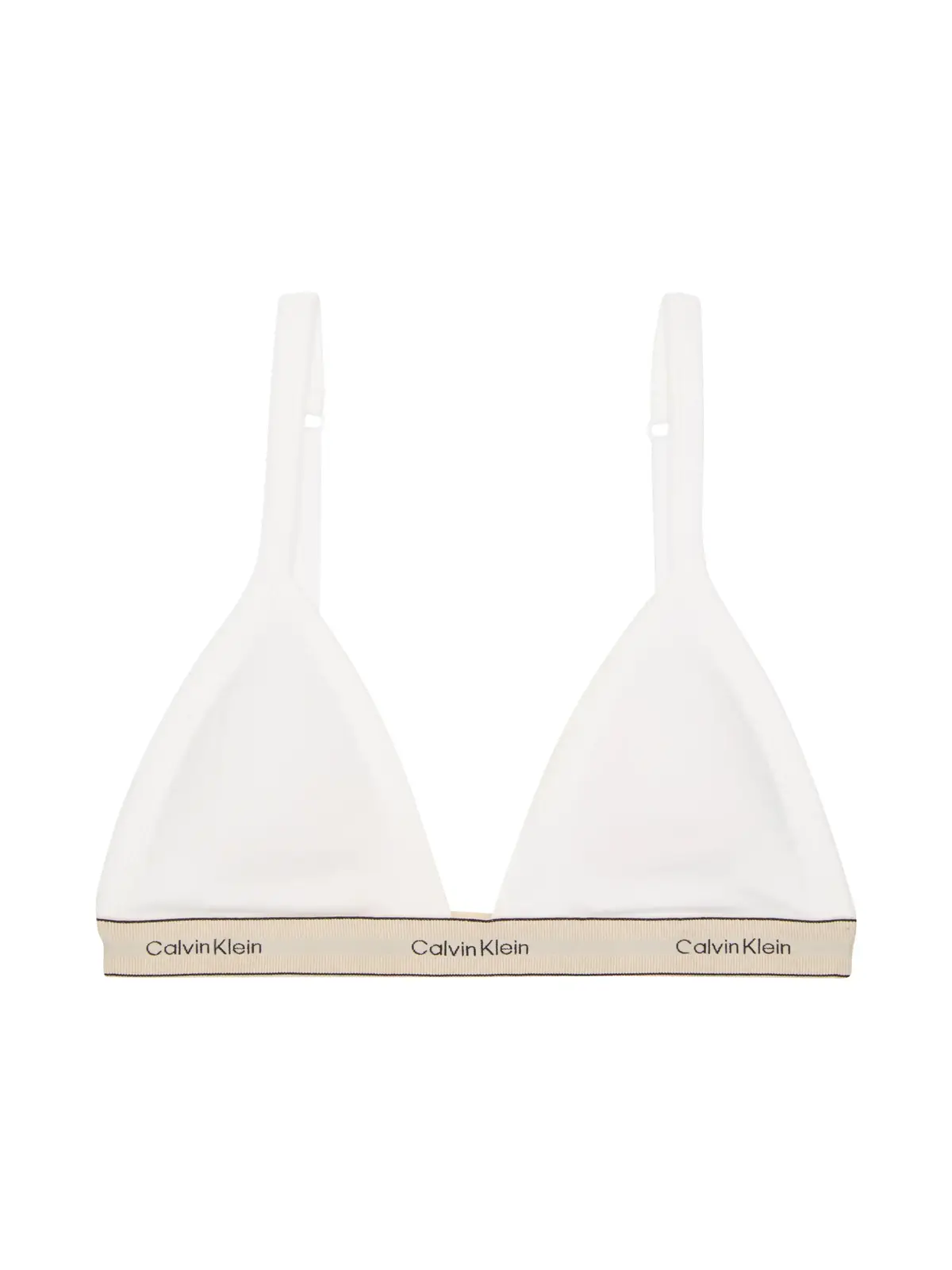Calvin Klein UNLINED TRIANGLE Beyaz Astarsız Üçgen Sütyen