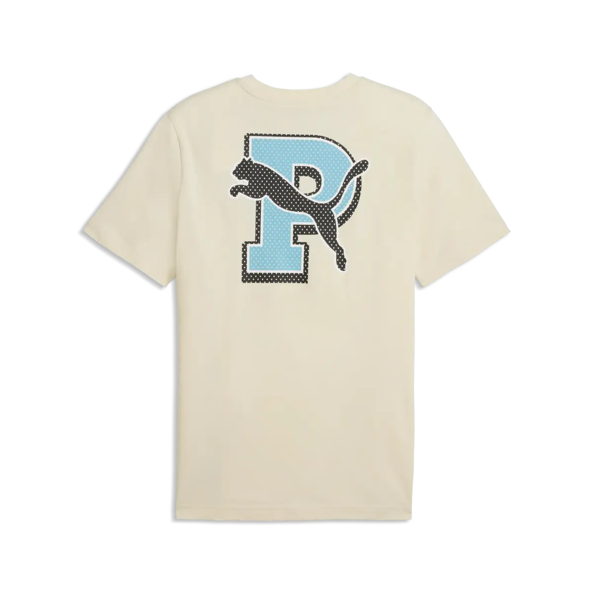Puma GRAPHIC Tee Krem Erkek T-Shirt & Polo