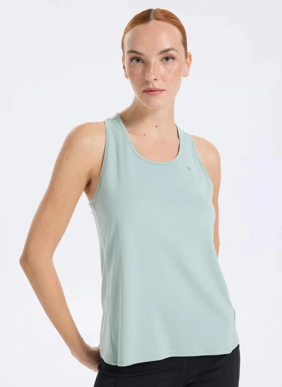 Puma TRAINING Tank Yeşil Kadın T-Shirt & Polo