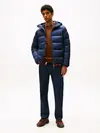 Tommy Hilfiger TJM HOODED LOGO JACK, C1G Lacivert Erkek Şişme Mont