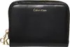 Calvin Klein CK MEDIUM FLAP ZIP AROUND Kadın Siyah Cüzdan