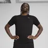 PUMA RUN VELOCITY TEE TRI-BLEND Siyah Erkek T-Shirt