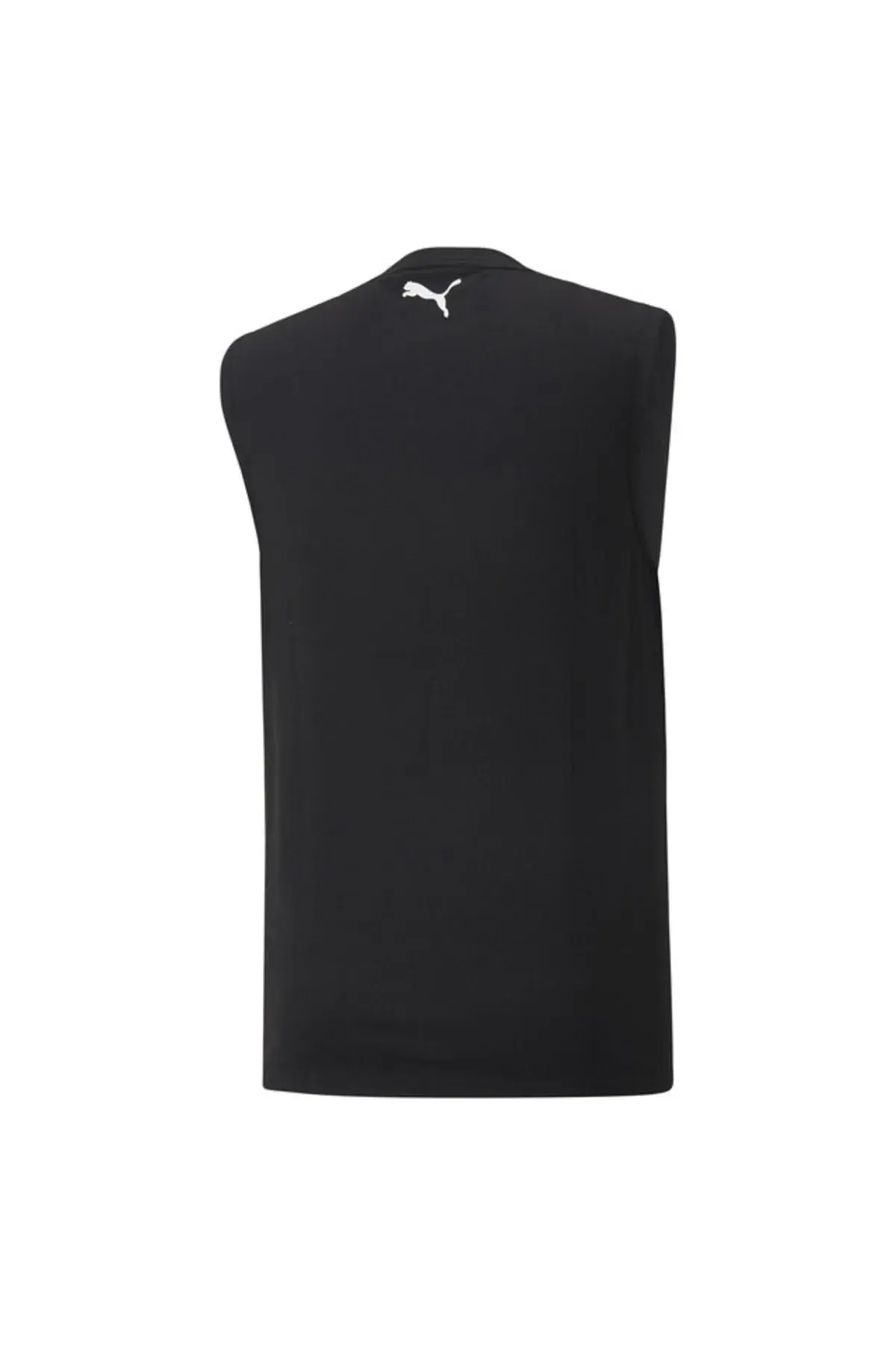 Puma Fast Break Basketbol Kolsuz T-Shirt 4 Siyah Erkek Basketbol Kolsuz T-Shirt