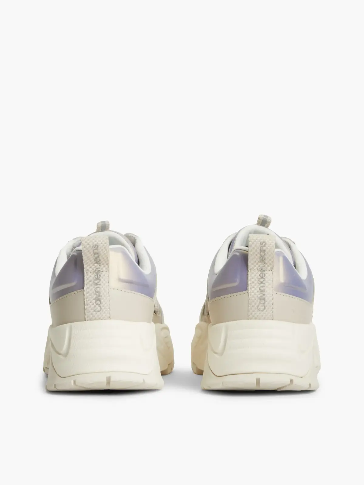 Calvin Klein CHUNKY RUN VIBRAM LA Kadın Krem Günlük Spor Ayakkabı