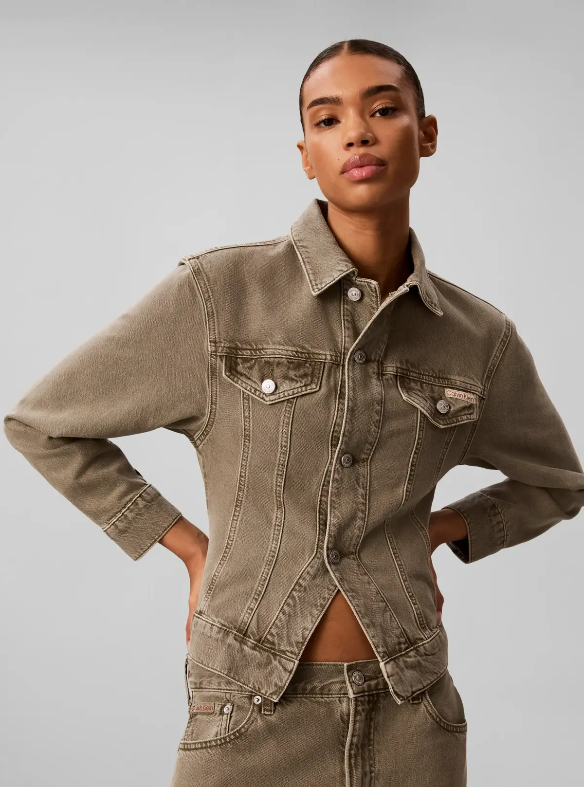 CINCHED PEPLUM JACKE, 4AW