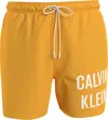 Calvin Klein MEDIUM DRAWSTRING Erkek Turuncu Deniz Şortu