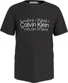 Calvin Klein INST. CUT OFF LOGO Erkek Siyah T-Shirt