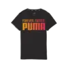Puma RUN FAVROITES FF GRAPHIC TEE Siyah Kadın T-Shirt & Polo