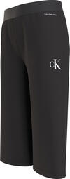 Calvin Klein CK LOGO CULOTTE SWEA Kadın Siyah Eşofman Altı