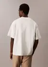 Calvin Klein SS CENTER CHAIN STITCH 16S RLXD Mavi Erkek Tişört