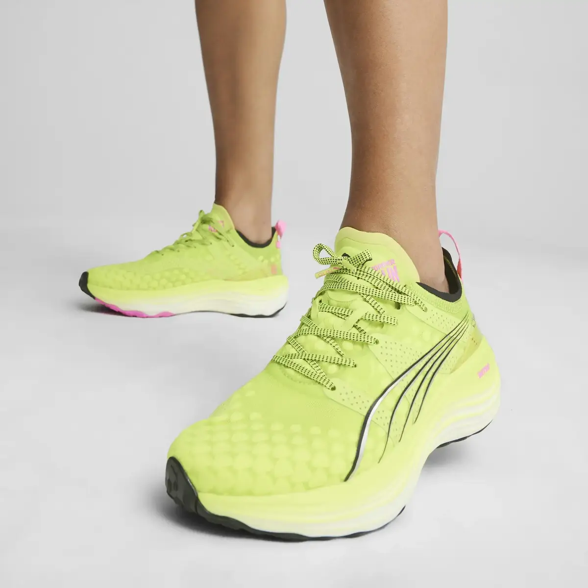 Puma ForeverRun NITRO  Wn Sarı Kadın Yürüyüş ve Koşu Ayakkabısı