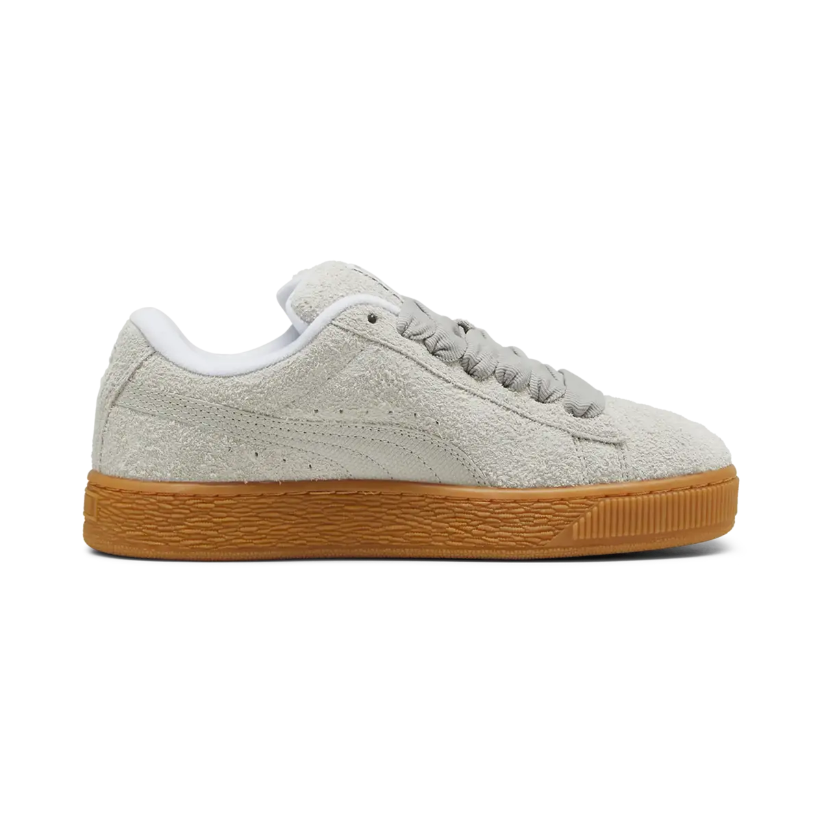 Puma Suede XL Hairy Wns Krem Kadın Spor Ayakkabı & Sneaker